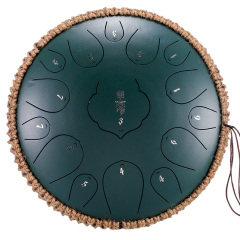 Huashu STEEL TONGUE DRUM Thd Lotus Tongue Drum (15notes 13") , Carbon Steel THD lotus tongue drum (15notes 13") , carbon steel THD15-13