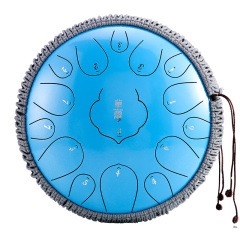 Huashu STEEL TONGUE DRUM Thd Lotus Tongue Drum (15notes 13") , Carbon Steel THD lotus tongue drum (15notes 13") , carbon steel THD15-13