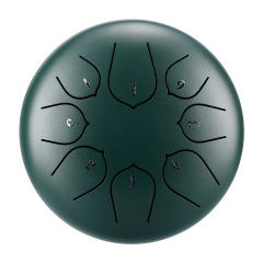 Huashu STEEL TONGUE DRUM Thd Lotus Tongue Drum (8notes 6") , Carbon Steel THD lotus tongue drum (8notes 6") , carbon steel THD8-6