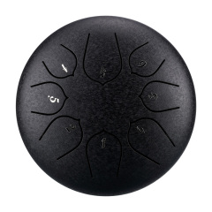 Huashu STEEL TONGUE DRUM Thd Lotus Tongue Drum (8notes 6") , Carbon Steel THD lotus tongue drum (8notes 6") , carbon steel THD8-6