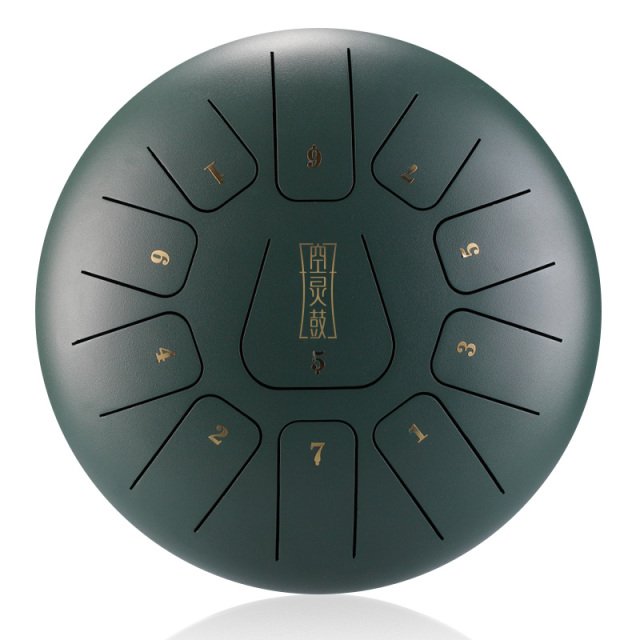 Huashu STEEL TONGUE DRUM Thf Square Tongue Drum (11notes 10") , Carbon Steel THF square tongue drum (11notes 10") , carbon steel THF11-10