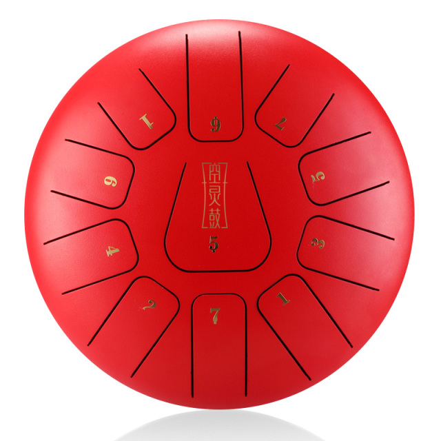 Huashu STEEL TONGUE DRUM Thf Square Tongue Drum (11notes 10") , Carbon Steel THF square tongue drum (11notes 10") , carbon steel THF11-10