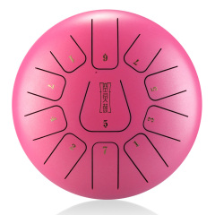 Huashu STEEL TONGUE DRUM Thf Square Tongue Drum (11notes 12") , Carbon Steel THF square tongue drum (11notes 12") , carbon steel THF11-12