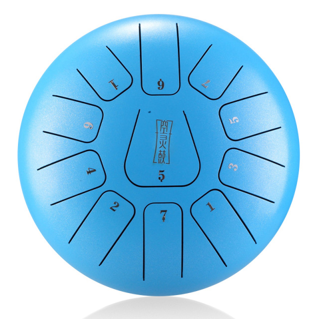 Huashu STEEL TONGUE DRUM Thf Square Tongue Drum (11notes 12") , Carbon Steel THF square tongue drum (11notes 12") , carbon steel THF11-12