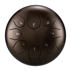 Huashu STEEL TONGUE DRUM Thd Lotus Tongue Drum (8notes 6") , Carbon Steel THD lotus tongue drum (8notes 6") , carbon steel THD8-6