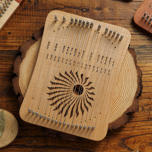 Hluru Kalyre harpika 31 Strings Maple KL31-M