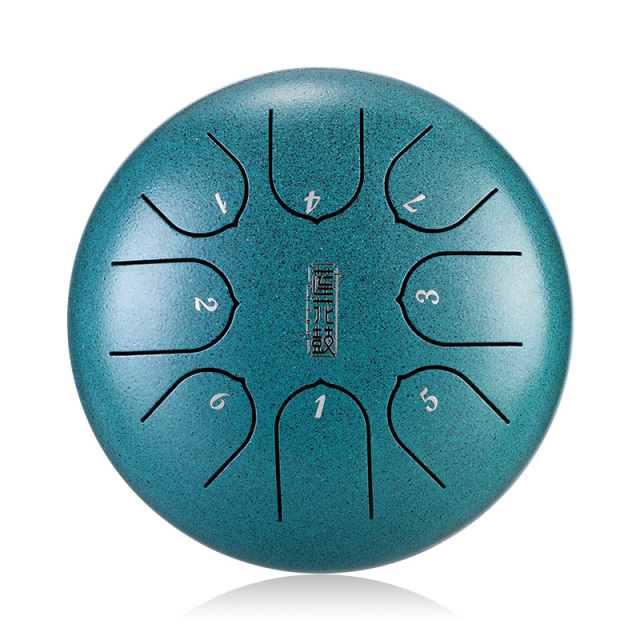 Huashu STEEL TONGUE DRUM Lotus Children Drum (8notes 6") , 304 Stainless Steel lotus Children drum (8notes 6") , 304 stainless steel TC8-6