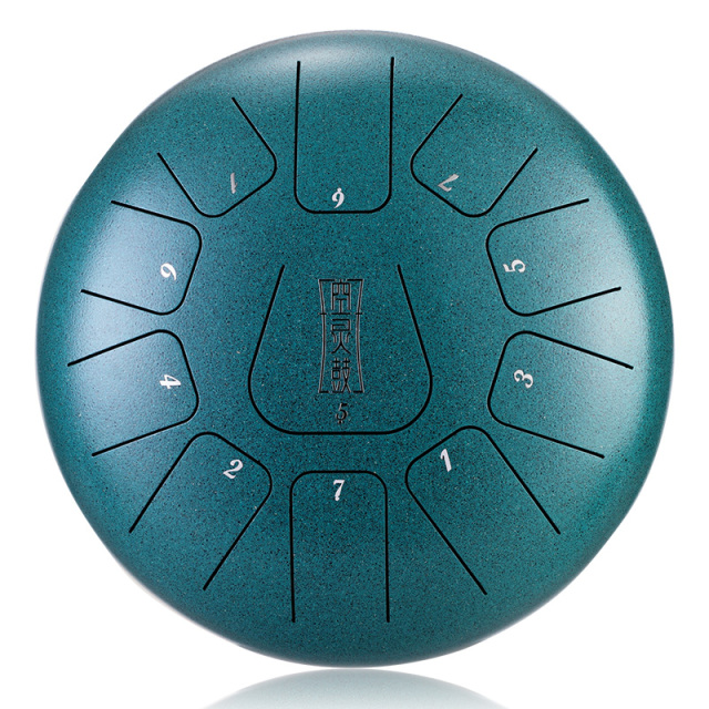 Huashu STEEL TONGUE DRUM Thf Square Tongue Drum (11notes 10") , Carbon Steel THF square tongue drum (11notes 10") , carbon steel THF11-10