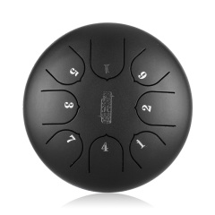Huashu STEEL TONGUE DRUM Lotus Children Drum (8notes 6") , 304 Stainless Steel lotus Children drum (8notes 6") , 304 stainless steel TC8-6
