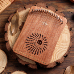 Hluru Kalyre Harpika 17 Strings Sandalwood KL17-SW