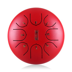 Huashu STEEL TONGUE DRUM Lotus Children Drum (8notes 6") , 304 Stainless Steel lotus Children drum (8notes 6") , 304 stainless steel TC8-6