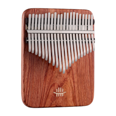 Hluru Rounded Plate Zambian Padauk 21 Keys Kalimba KY21-ZambianPadauk