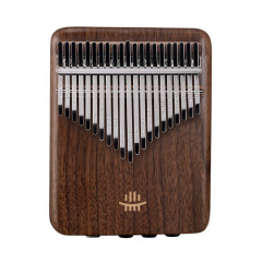 Hluru EQ Kalimba 21 Keys, Arc Edge, Black Walnut Kalimba KEQ21-BlackWalnut
