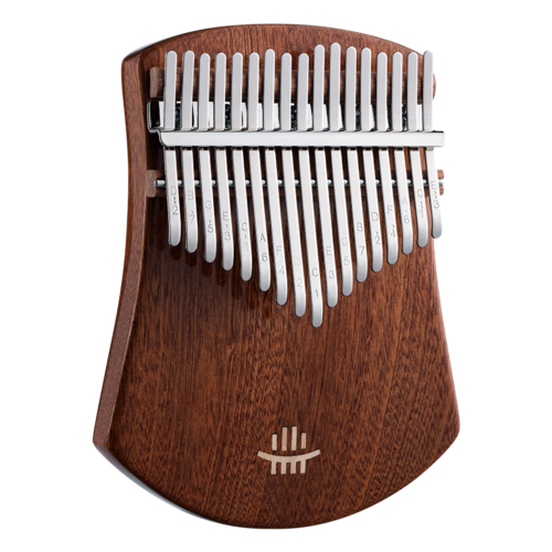 Hluru Fan Plate Sapele 17 Keys Kalimba KA17-Sapele