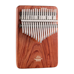 Hluru Rounded Plate Zambian Padauk 17 Keys Kalimba KY17-ZambianPadauk