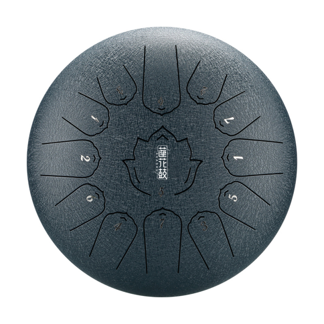 Huashu STEEL TONGUE DRUM Twh Lotus Tongue Drum (13notes 12") , Carbon Steel TWH lotus tongue drum (13notes 12") , carbon steel TWH13-12