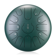 Huashu STEEL TONGUE DRUM Twr Lotus Tongue Drum (13notes 12") , Carbon Steel TWR lotus tongue drum (13notes 12") , carbon steel TWR13-12