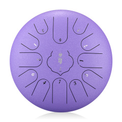 Huashu STEEL TONGUE DRUM Twr Lotus Tongue Drum (13notes 12") , Carbon Steel TWR lotus tongue drum (13notes 12") , carbon steel TWR13-12