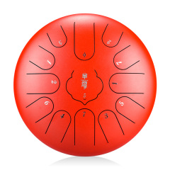 Huashu STEEL TONGUE DRUM Twr Lotus Tongue Drum (13notes 12") , Carbon Steel TWR lotus tongue drum (13notes 12") , carbon steel TWR13-12