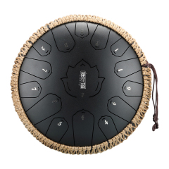 Huashu STEEL TONGUE DRUM Twh Lotus Tongue Drum (15notes 12") , Carbon Steel TWH lotus tongue drum (15notes 12") , carbon steel TWH15-12