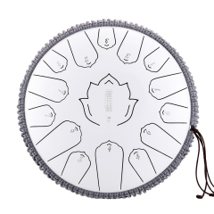 Huashu STEEL TONGUE DRUM Twh Lotus Tongue Drum (15notes 12") , Carbon Steel TWH lotus tongue drum (15notes 12") , carbon steel TWH15-12