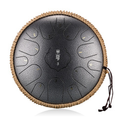 Huashu STEEL TONGUE DRUM Twr Lotus Tongue Drum (15notes 14") , Carbon Steel TWR lotus tongue drum (15notes 14") , carbon steel TWR15-14