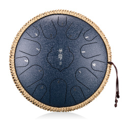 Huashu STEEL TONGUE DRUM Twr Lotus Tongue Drum (15notes 14") , Carbon Steel TWR lotus tongue drum (15notes 14") , carbon steel TWR15-14