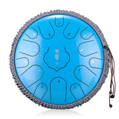 Huashu STEEL TONGUE DRUM Twr Lotus Tongue Drum (15notes 12") , Carbon Steel TWR lotus tongue drum (15notes 12") , carbon steel TWR15-12