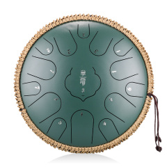 Huashu STEEL TONGUE DRUM Twr Lotus Tongue Drum (15notes 14") , Carbon Steel TWR lotus tongue drum (15notes 14") , carbon steel TWR15-14