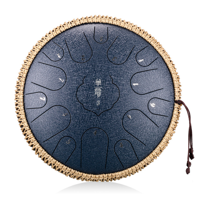 Huashu STEEL TONGUE DRUM Twr Lotus Tongue Drum (15notes 12") , Carbon Steel TWR lotus tongue drum (15notes 12") , carbon steel TWR15-12