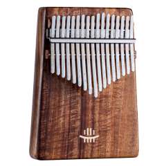 HLURU Kalimba KOA Bottom Sound Hole Koa 17 Keys KC17-Koa