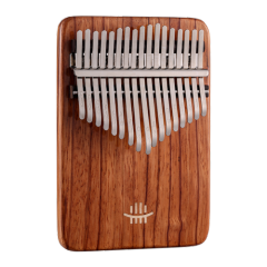 Hluru Rounded Plate Red Rosewood 17 Keys Kalimba KY17-RedRosewood