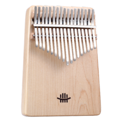 Hluru Bottom Sound Hole Maple 17 Keys Kalimba KC17-Maple