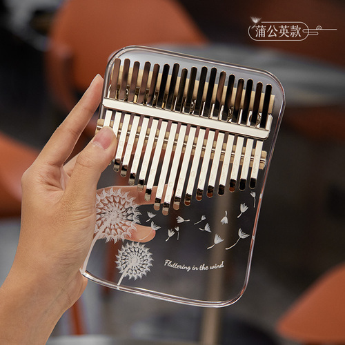 Huashu Crystal Kalimba 21 Keys, Galaxy Series, Acrylic Kalimba KAG21