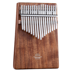 HLURU Kalimba KOA Square Plate Koa 17 Keys Kalimba KF17-Koa