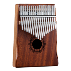 HLURU Kalimba KOA Palm Rest Hollow Koa 17 Keys Kalimba KD17-Koa