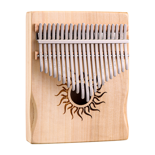 Huashu Sun Palm Rest Hollow Poplar 21 Keys Kalimba KHS21-Poplar