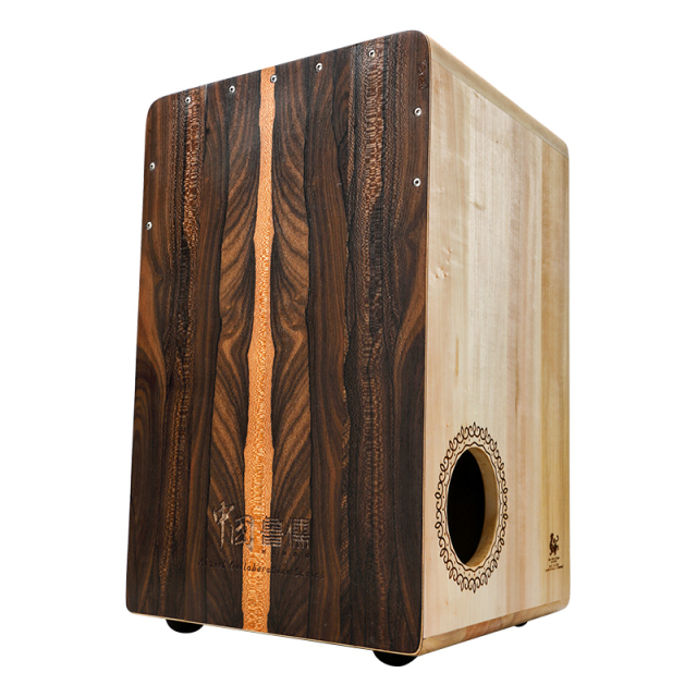 Hluru 49CN Ziricote White Tiger Cajon