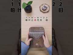 Hluru Rounded Plate Black Walnut 21 Keys Kalimba KY21-BlackWalnut