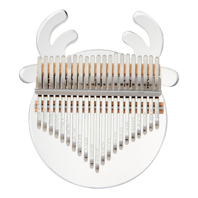 Huashu  17/21 Keys Acrylic Fawn Kalimba