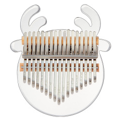 Huashu  17/21 Keys Acrylic Fawn Kalimba