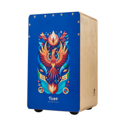 Hluru ChineseAsh Cajón 42CN ティーンエイジャーシリーズ - Vermilion Bird