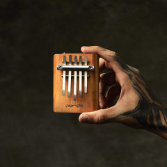 Hluru Cherry Wood 5 keys Mini Kalimba For MusicTherapy - Perfection Season Series