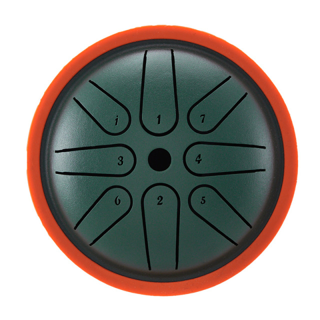 Hluru 8-Notes 4" Mini Steel Tongue Drum