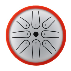 Hluru 8-Notes 4" Mini Steel Tongue Drum