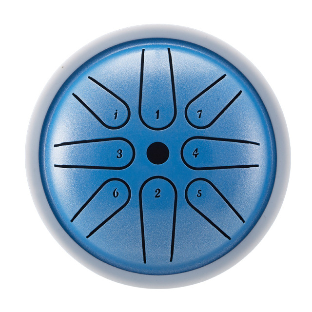 Hluru 8-Notes 4" Mini Steel Tongue Drum