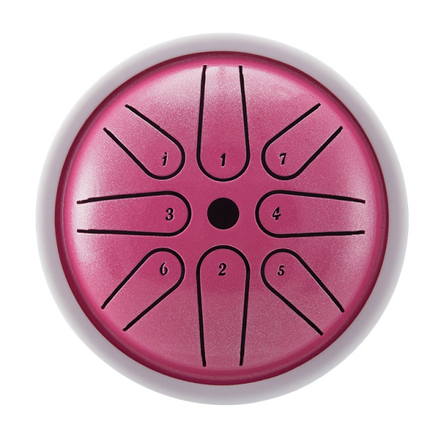 Hluru 8-Notes 4" Mini Steel Tongue Drum