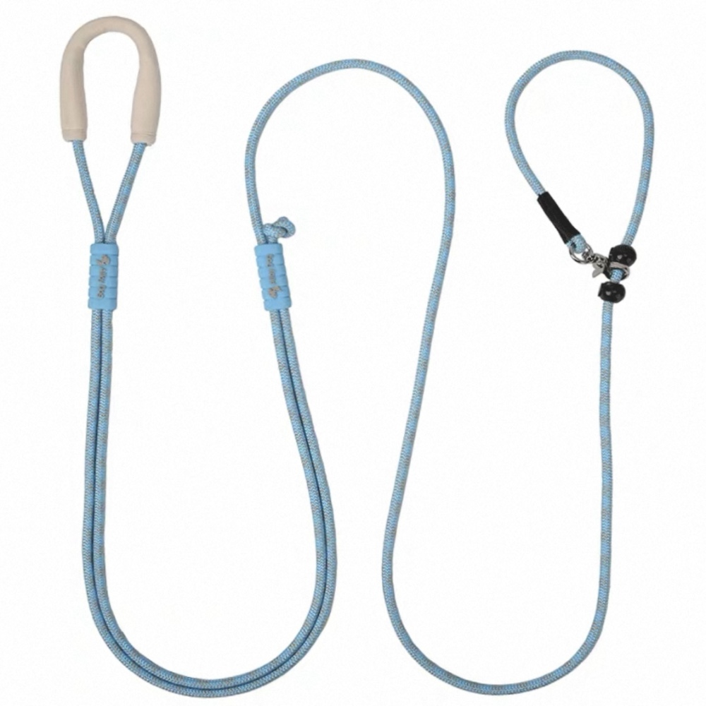 AlloyDog Multifunctional Dog Leash – Adjustable Rope Slip Lead for Small, Medium, and Large Dogs, No-Pull Training P Leash with Soft Handle & 360° Swivel Clip