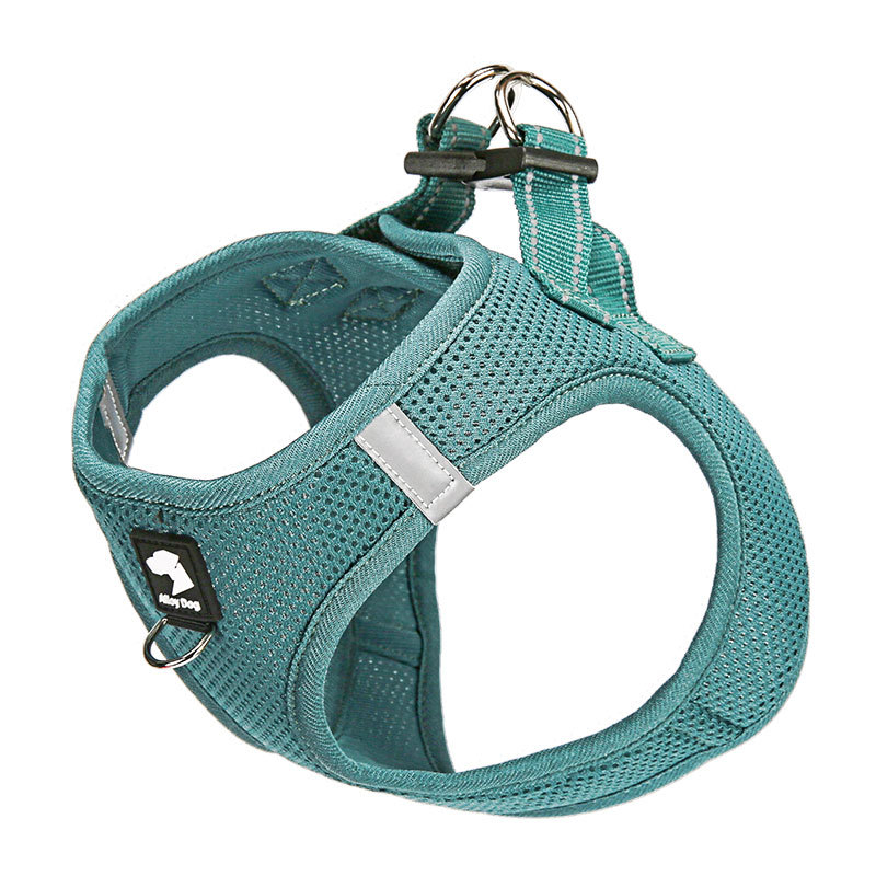 Ultra-Breathable Mini Dog Harness – Lightweight, Secure, and Sty