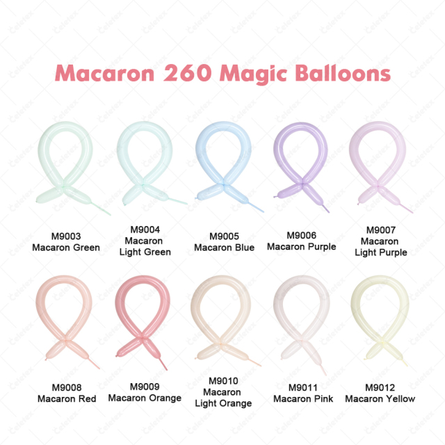 260 globos mágicos,Globo Celetex